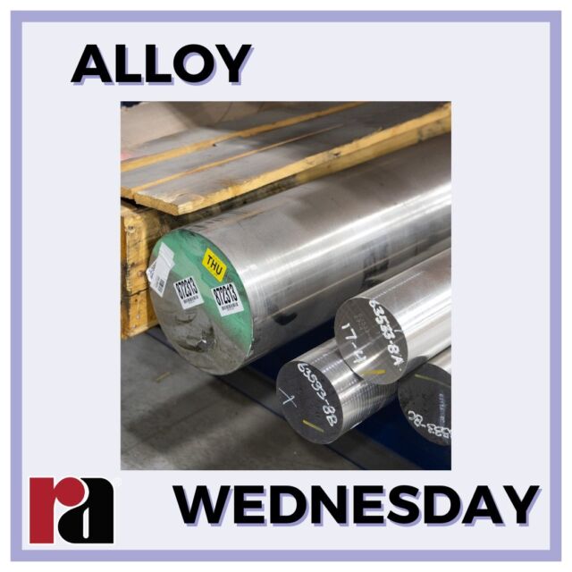 It's #AlloyWednesday! Pictured is our PRODEC® 17-4 round bar - a martensitic, precipitation hardening stainless steel. You can learn more about PRODEC® 17-4 on our website at https://www.rolledalloys.com/products/stainless-steel/prodec-17-4/!

#RolledAlloys #SpecialtyMetalSupplier