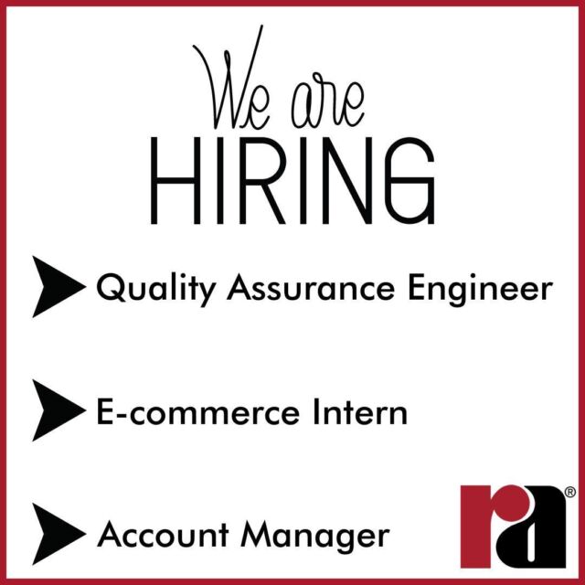 #RolledAlloys is hiring! Come be a part of our team!

E-commerce Intern - https://www.linkedin.com/jobs/view/3264480909/
Account Manager - https://www.linkedin.com/jobs/view/3264479968/
Quality Engineer - https://www.linkedin.com/jobs/view/3264485223/

#SpecialtyMetalSupplier
