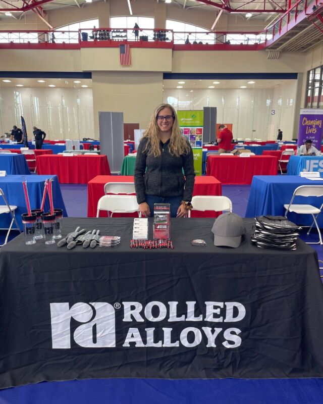 Today from 1pm-5pm you can find us at the Spring 2023 #Career & #Internship Fair at the University of #Dayton.

Learn more at,
https://www.rolledalloys.com/careers/

#RolledAlloys #SpecialtyMetalSupplier