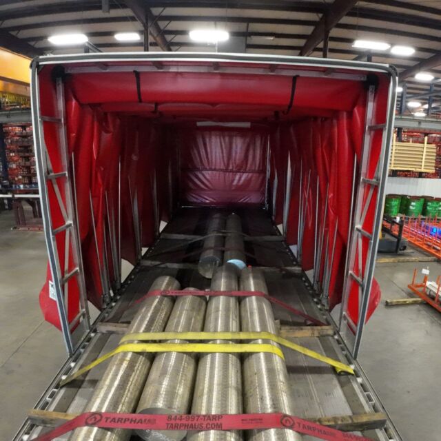 #RichburgRA receiving in some large diameter bar today!
