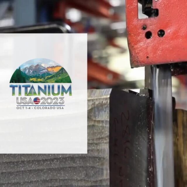 Attending Titanium USA this week? Be sure to visit us at Booth 311!

#RolledAlloys #Titanium