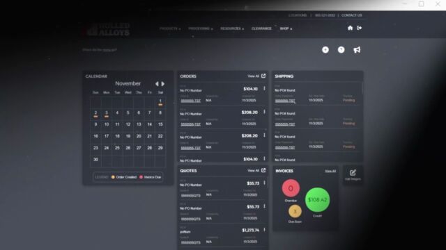 📅 Mark your calendar: January 19th 

We've re-imagined your rolledalloys.com experience.

Soon, you'll have the power to:
✅ Customize for your role
✅ See what matters most the moment you log in
✅ Streamline quoting, ordering, and tracking

Built for the way you work.

🔗 Get ready for a smarter, faster experience, designed to simplify your workflow. Explore more today!
https://www.rolledalloys.com/a-smarter-way-to-order-metal-online/

#RolledAlloys #SpecialtyMetalSupplier #Manufacturing #MetalIndustry #Procurement #SupplyChain #BuyMetalOnline #Metal #Steel #QuoteBuyTrack