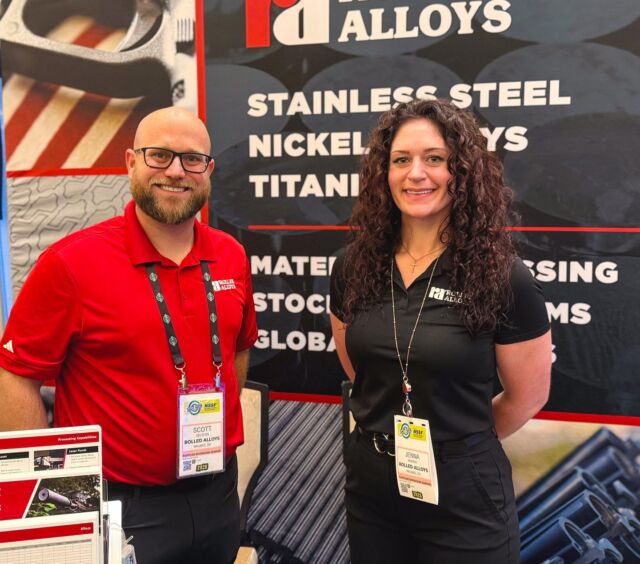 🎯 At #SHOTShow this week?

Visit us at the Supplier Showcase on the 5th floor of the Venetian Expo to talk through your alloy requirements and sourcing needs.

Scott and Jenna will be on-site and ready to help. While you’re there, guess the pellet count for a chance to win a prize!

Booth #51529

#RolledAlloys #SpecialtyMetalSupplier #MetalSupplier