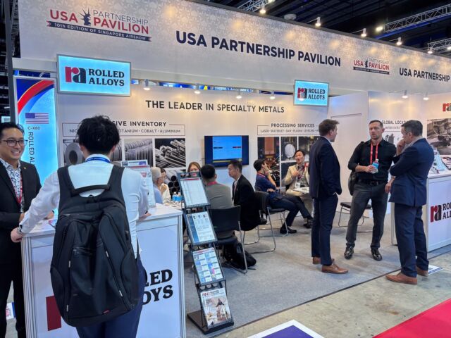 A strong finish to the 2026 Singapore Airshow. We appreciated every conversation and the chance to connect with so many partners across the aerospace community.

Learn how our specialty metals support aerospace performance at rolledalloys.com

#SingaporeAirshow #RolledAlloys #SpecialtyMetalSupplier