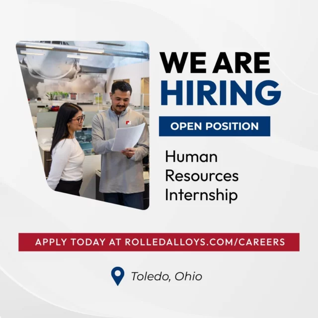 📣 We are hiring a Human Resources Intern!

Join Rolled Alloys and gain real experience in onboarding, recruitment, reporting, compliance, and employee records. In this role, you will help prepare new hire packets, track applicants, schedule interviews, coordinate recognition programs, support job fairs, update the organizational chart, and work with operations to keep driver documentation current.

If you are detail oriented, organized, and ready to learn, this is a great opportunity to build your HR skill set in a supportive team environment. Apply today!

🔗Check it out here: https://www.rolledalloys.com/internships/